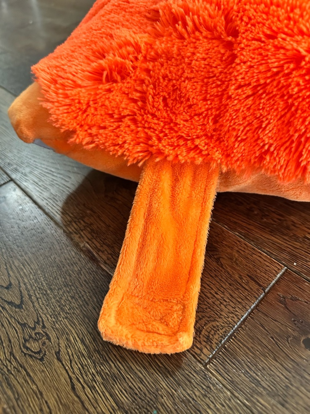 Rare Retired 2012 Pillow Pets Neonz Orange Shaggy Dog - Picture 3 of 10
